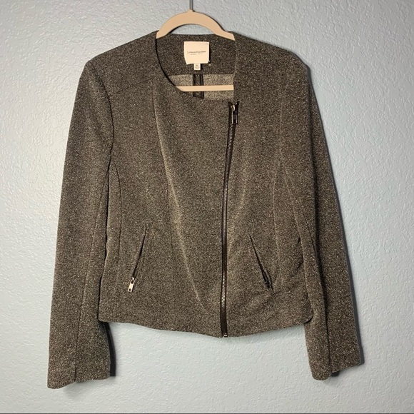 Catherine Malandrino Runway Style Marled Tweed Jacket - Picture 1 of 6